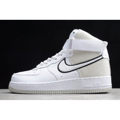 Nike Erkek Air Force 1 High '07 Wb Beyaz / Bej Rengi / Siyah Kaykay Ayakkabı Türkiye - 3FU7DZ57